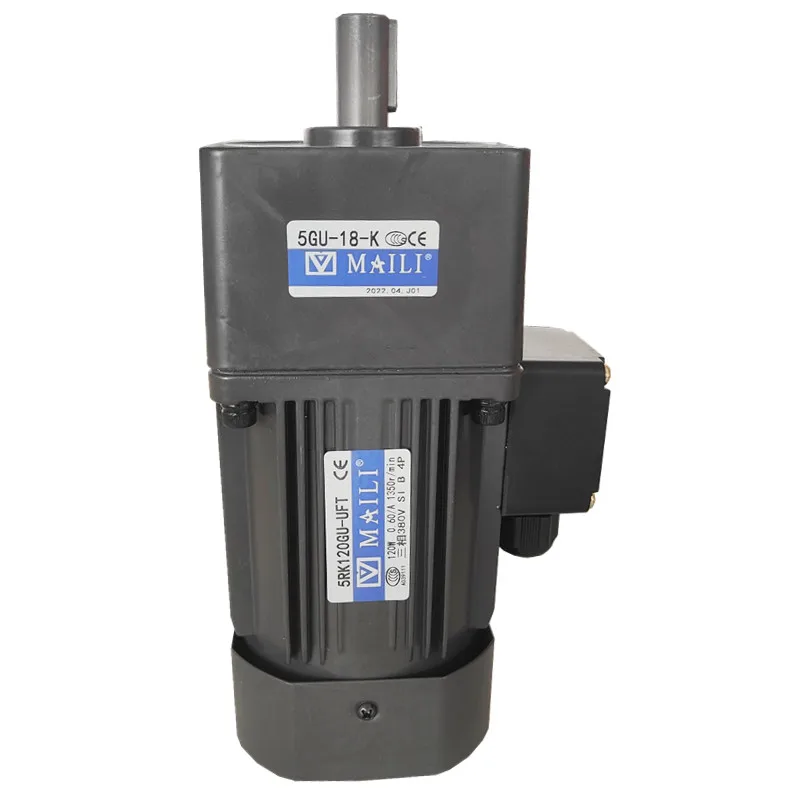 Imagem -02 - Motor da Engrenagem com Capacitor Velocidade Constante de Maili Monofásico 5rk120gu-cf 120w 90w 220v