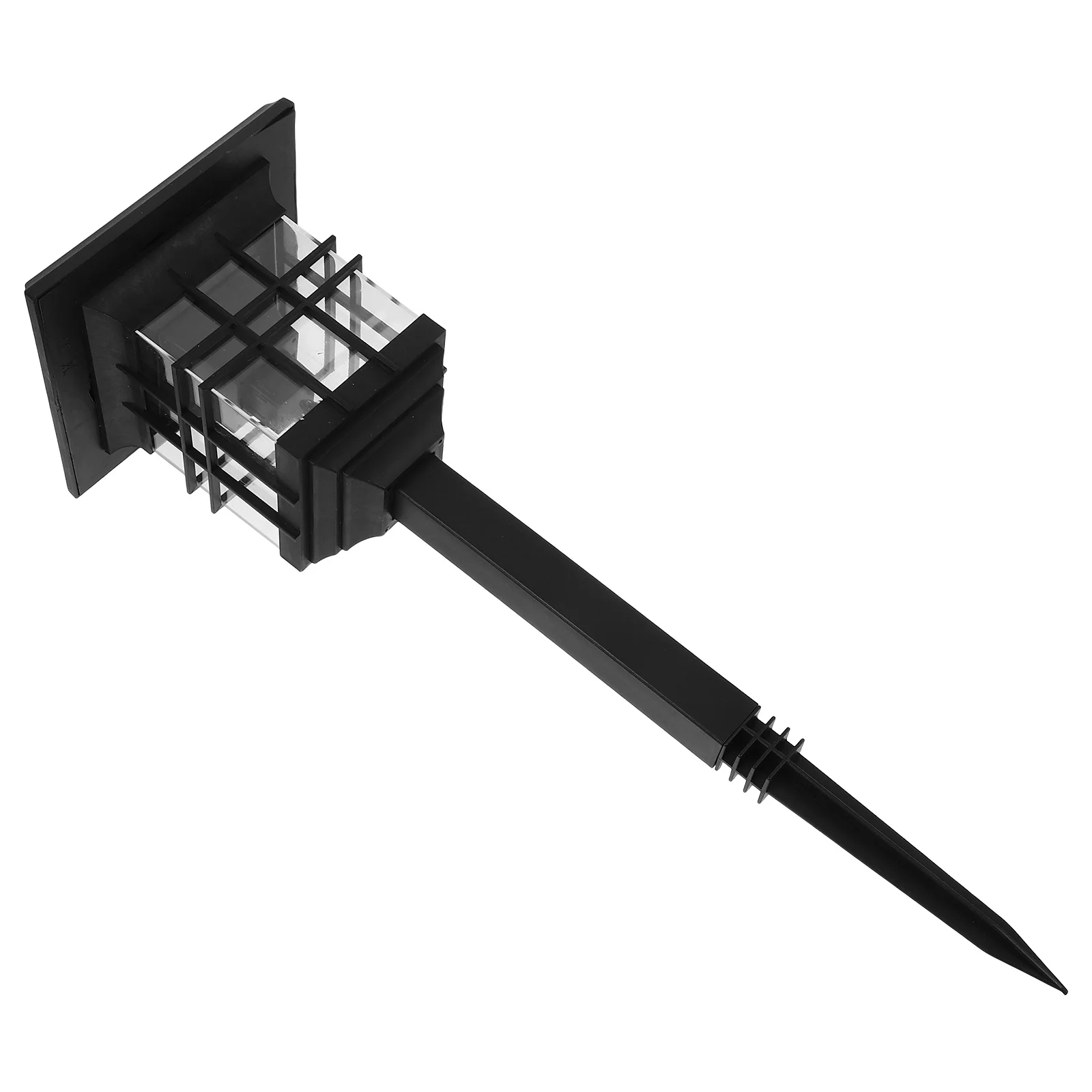 ضوء عمود الطاقة الشمسية في الهواء الطلق 2 في 1 وصمة العار الأرض التوصيل مصباح مقاوم للماء ضوء دافئ حديقة ساحة مسار الإضاءة للخارج