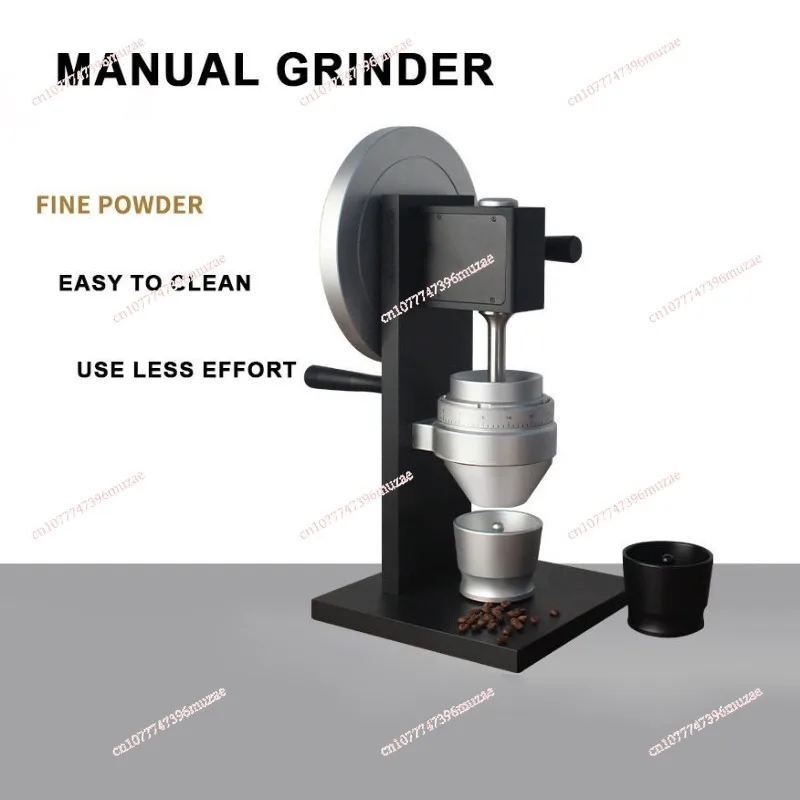 

Hand coffee grinder single product Italian manual grinding machine 83mm cutter plate household