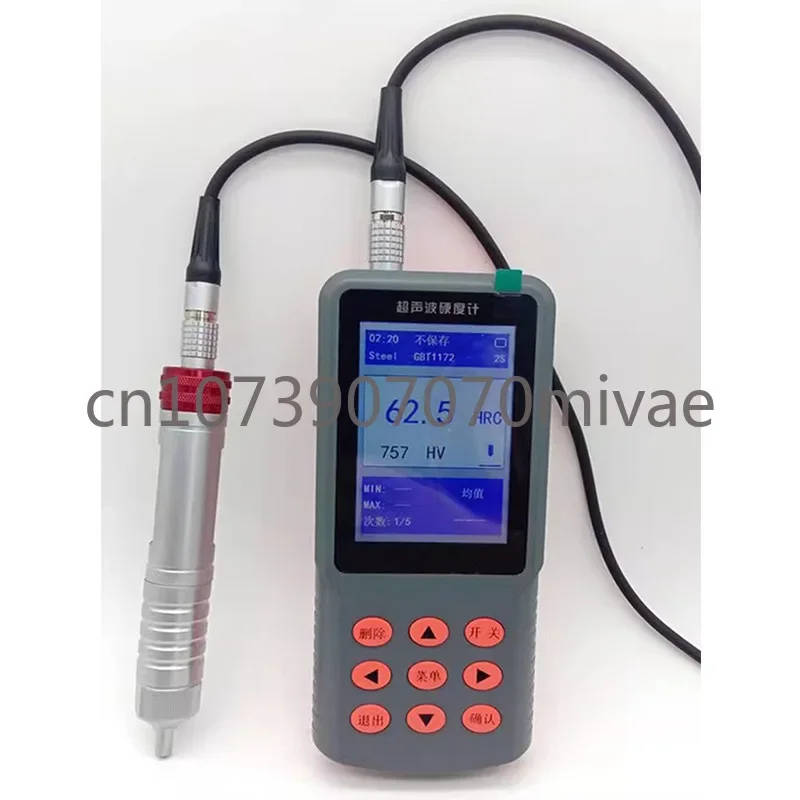 Multifunctional Ultrasonic Hardness Tester Bies-U300 Ultrasonic Hardness Tester Portable Rockwell Vickers Hardness Tester