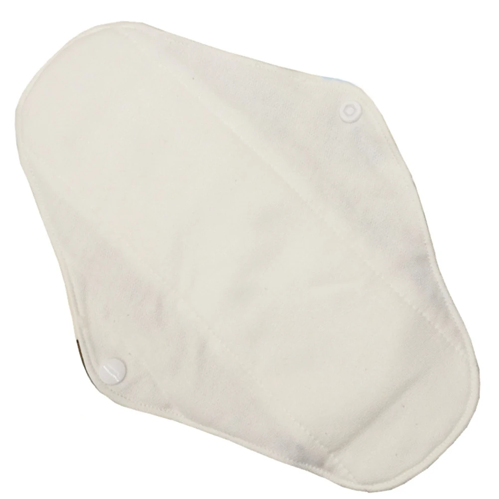 

6 Pcs Washable Reusable Lady Sanitary Napkins Sanitary Napkin Woman Lady Napkins Breathable Dry TPU Layer