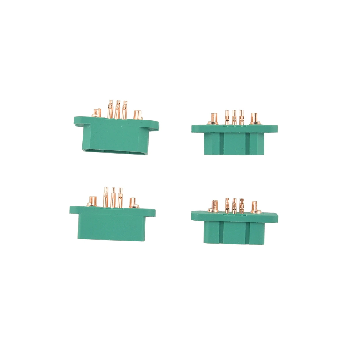 2 Pair VTOL Pro MPX2+9 Connector JX9 Multi Wire Servo Extension Male Female Plug Signal For RC Model