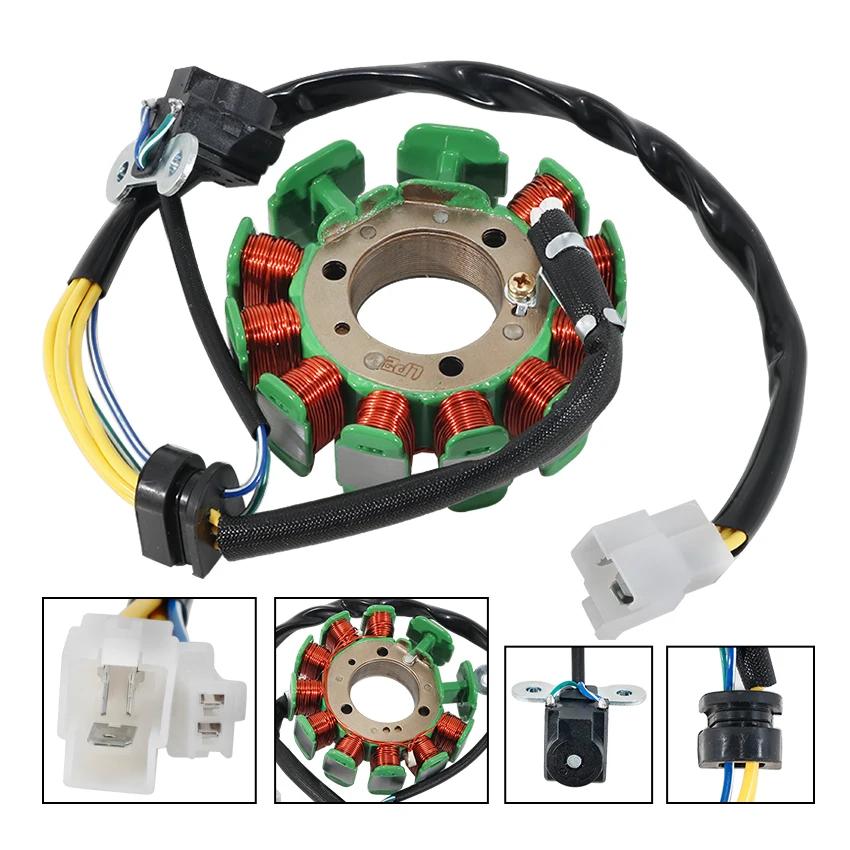 

Motorcycle Ignition Generator Stator Coil For Kymco Dink 125 Dink LX 125 Grand Dink 125 Yager GT 125 OEM:31120-KKC2-811 00128039