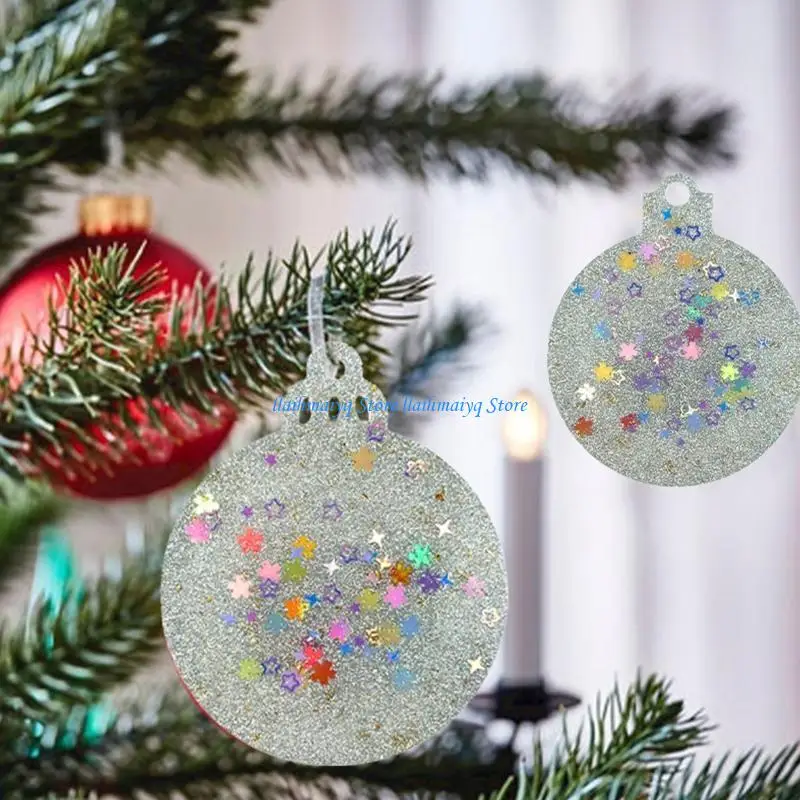 573B Christmas Tree Keychain Mould Crystal Epoxy for Creative Silicone Mould Love Gif