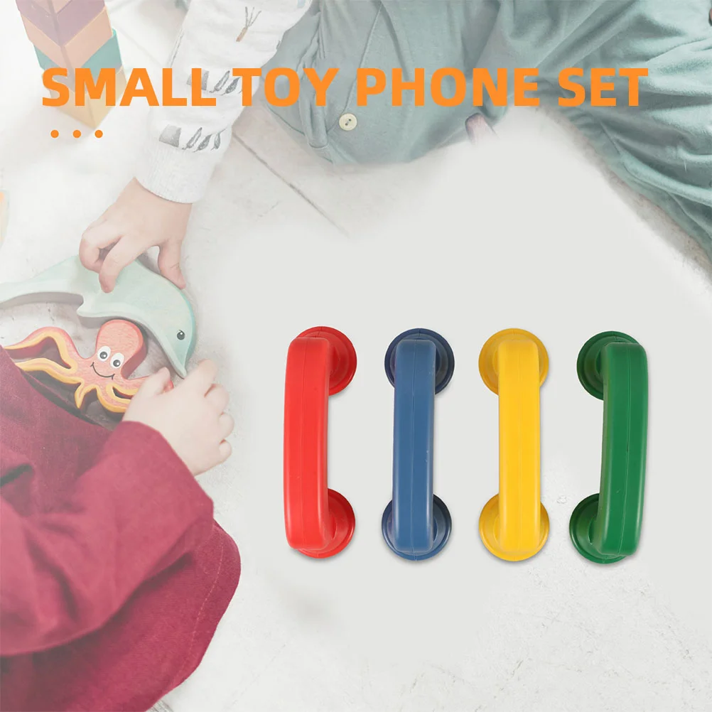 8 Pcs Earpiece Toy Phonemic Awareness Talk Tools Kindergarten Classroom Must Haves Reading Tattle for Play Cell Child