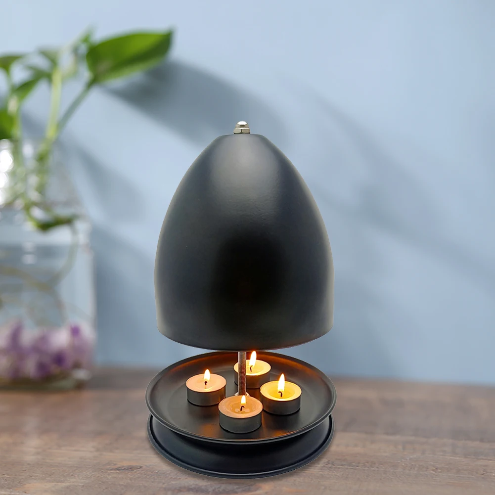 Tealight Candle Heater Metal Heating Candle Stove Versatile Tea Candle Heating Stove for Home Office Living Room