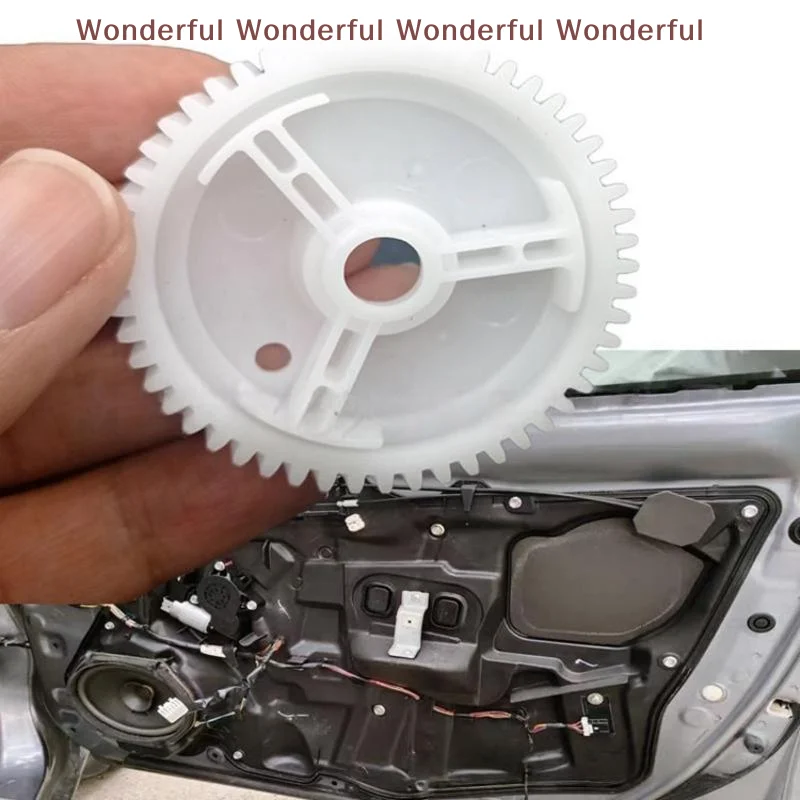 Door Window Regulator Motor Gear 2/5Pcs High Strength Front Rear Compatible for Auto Interior Modification Replacement Parts