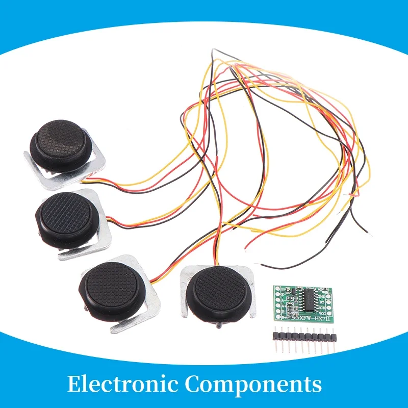 50kg Load Cell 50kg Weighing Sensor Half-bridge Strain Gauge Human Body Scale Weight Sensor For Arduino