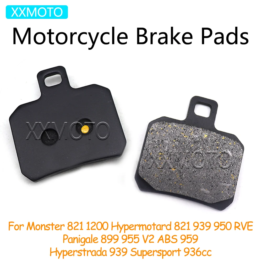 

For Ducati Monster 821 1200 Hypermotard 950 RVE Panigale 899 955 959 Hyperstrada 939 Motorcycle Rear Brake Pads Accessories