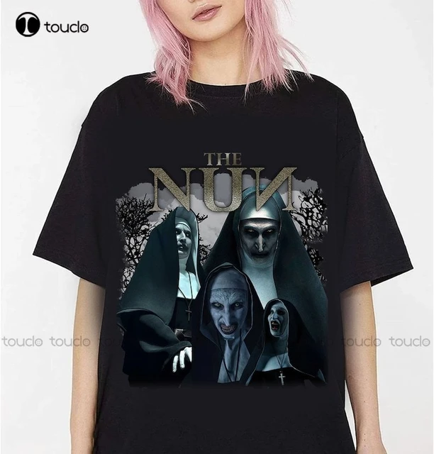 Valak The Nun Movie 90S Vintage Shirt, The Nun Halloween Shirt, Valak  Merch, Scary Horror Movie, Insidious The Conjuring Xs-5Xl - AliExpress