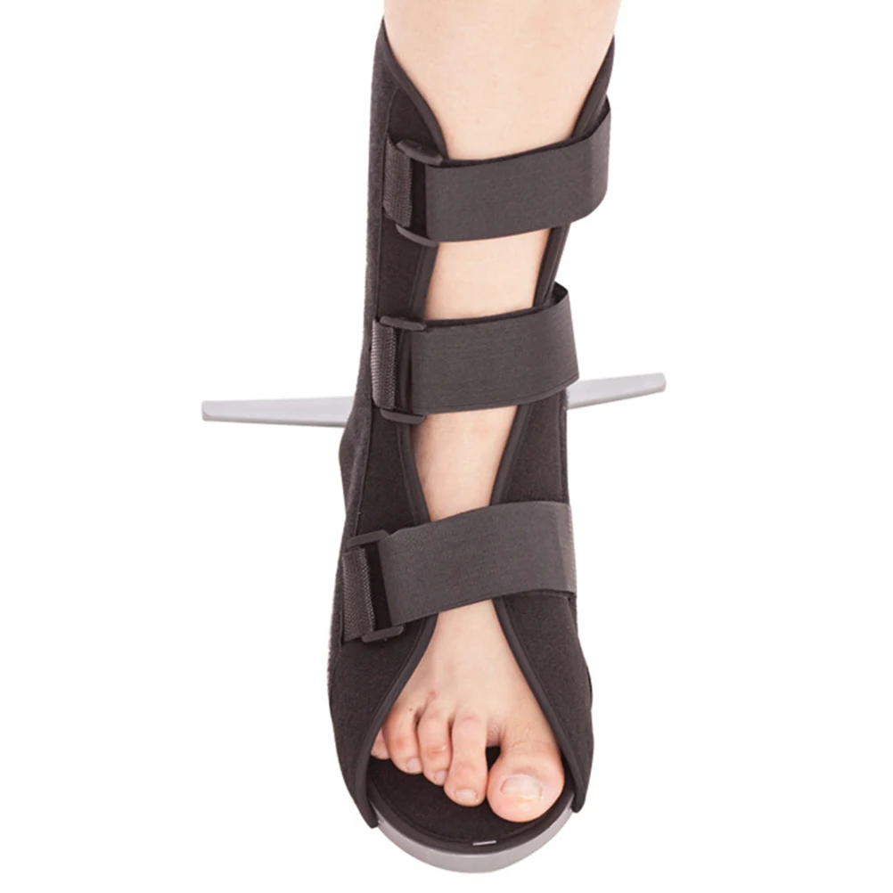 

Adjustable Ankle Foot Stabiliser Support Boot For Sprain Recovery Breathable Rehabilitation Footwear Anti-Slip Sole For Adults