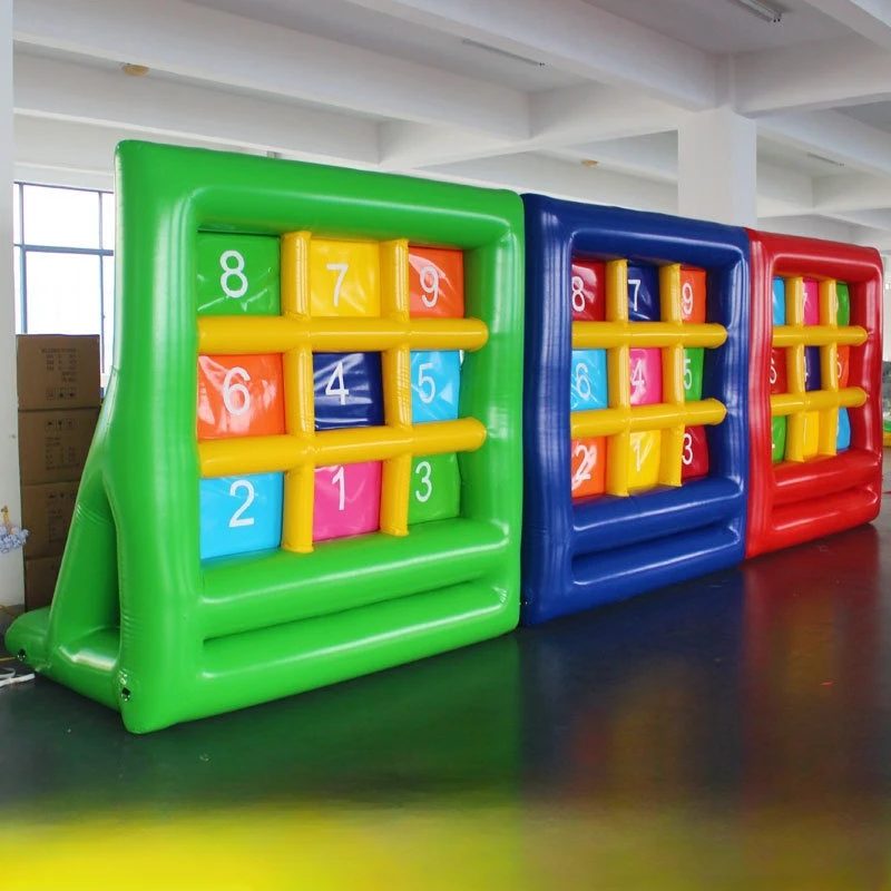 Fun Games Props Football Shooting Team Building Outward Bound Training Equipment Football Shooting Inflatable Football