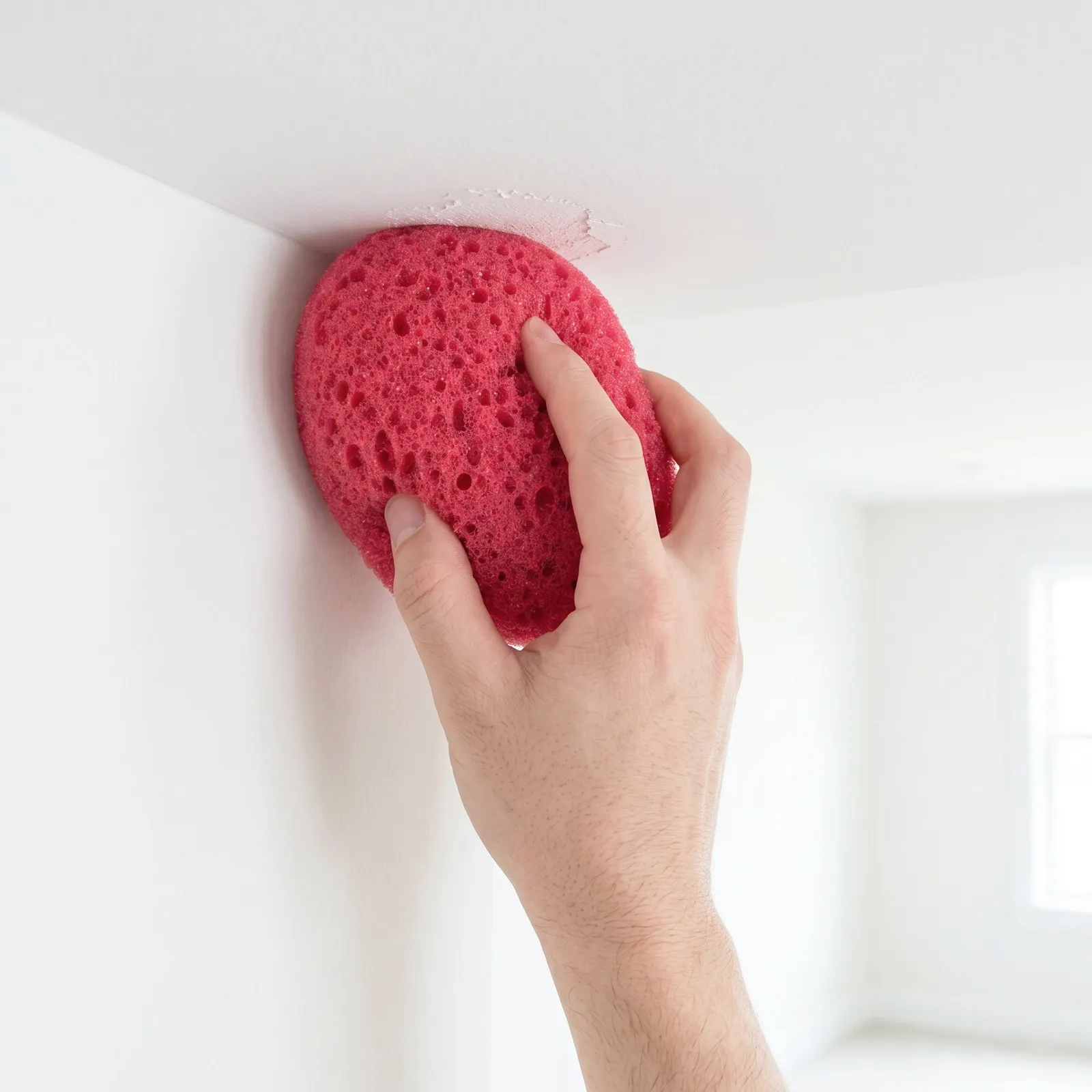 6Pcs Wall Repair Sponge Tool Flexible Knockdown Texture Sponge for Ceiling Drywall Decoration DIY Painting 11.5x9.5cm