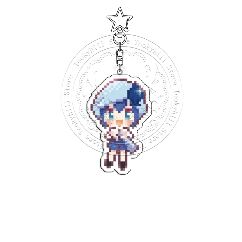 พวงกุญแจอะคริลิคชูโกะ ชาระ ลายโยชิโมะ มิคุ อุทสึมิ ดีไซน์สวยงาม สำหรับตกแต่งกระเป๋านักเรียน ของขวัญ พวงกุญแจ อีรุ