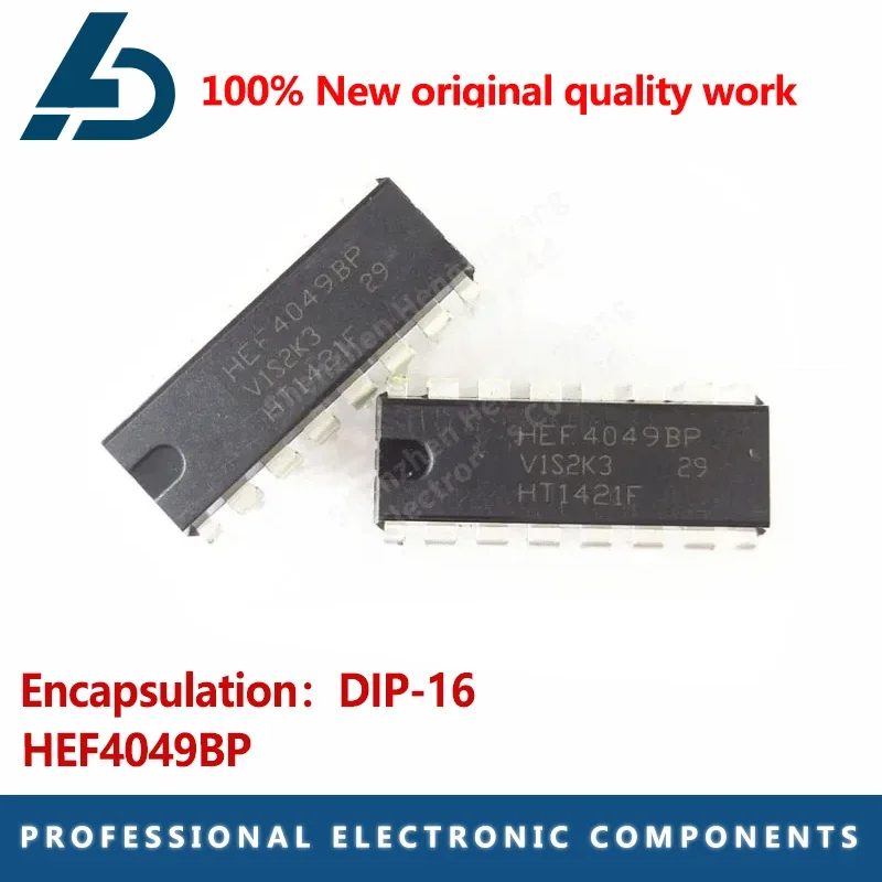 10 Buah Hep4049bp DIP16 Penyangga Inverter Enam In-Line