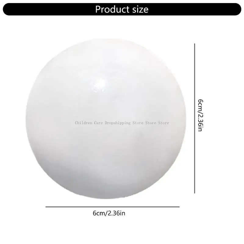  Portable Squeeze Stress Ball Non Toxic TPR Hand Strengthener Sensory Squeeze Toy For Adults Kids Classroom Office Use