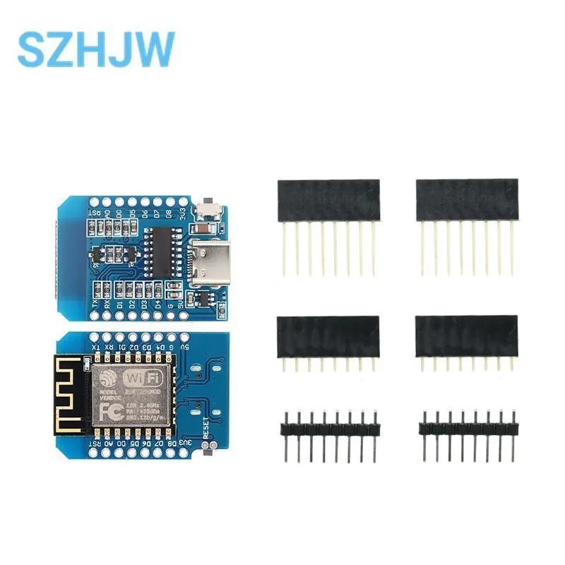 WeMos D1 Mini Pro V3.0 V4.0 NodeMcu 4MB/16MB Lua WIFI Internet of Things Development board based ESP8266 CH340G Nodemcu V2