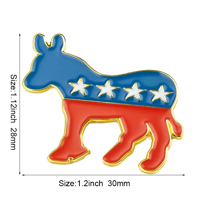 U.S.A Badge Flag Metal Lapel Pin Flag Pin Badge