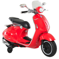 Electric Motorcycle for Children 3-6 Years Old Authorized from Vespa 108X49X75 cm