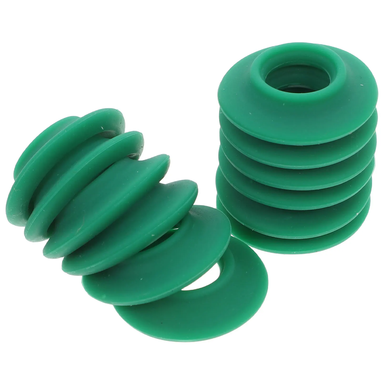 Junta de silicona para botella, anillo de sellado hermético, repuesto de arandela reutilizable, compatible con cerveza, Soda, agua, tapón de tapa de botellas de vidrio, 12 Uds.