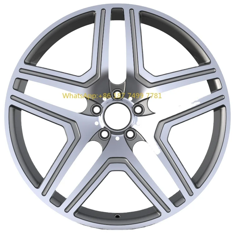 

19-21 Inch One-Piece Forged Aluminum Wheel PCD5*112 ET40 CB66.56 Hyper Silver Luxury Sedan Upgrade Alloy Rims
