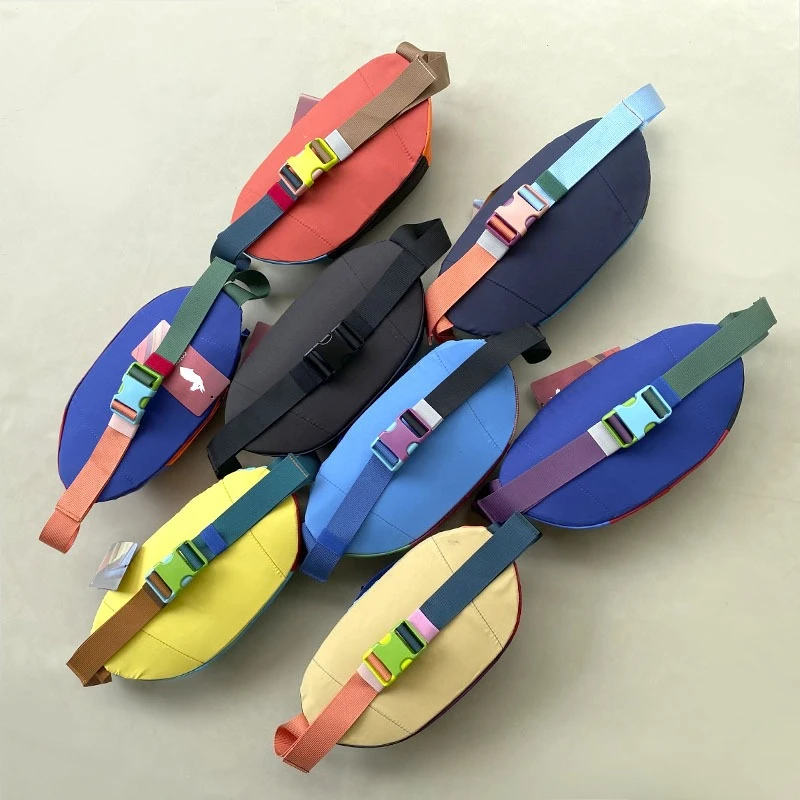 2025 حقيبة كتف الألبكة الجديدة 3L حقيبة الخصر الصيف في الهواء الطلق الدوبامين مقاوم للماء حقيبة ساعي الرياضة