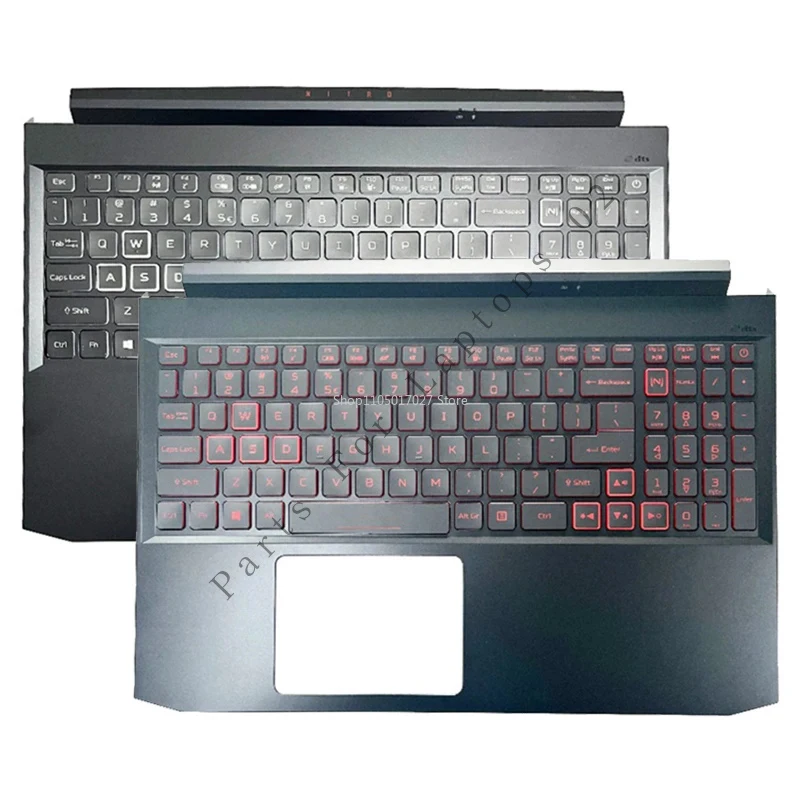 Original NEW Backlight US Keyboard For Acer Nitro 5 AN515-55 AN515-56 AN515-57 N20C1 N18C3 Laptop Top Case Upper Cover Palmrest