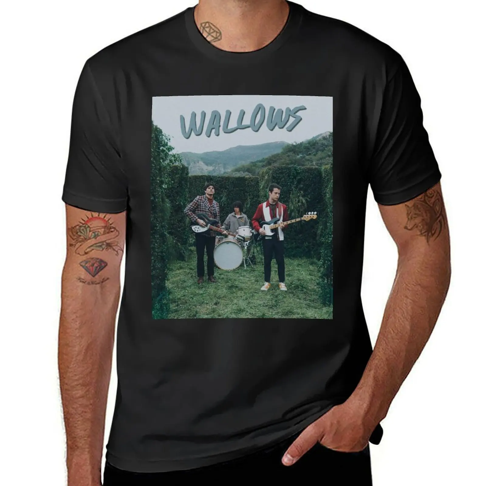 Wallows Garden T-Shirt quick drying customizeds graphics sublime mens t shirts