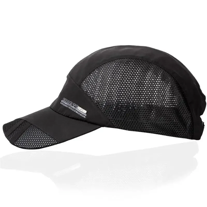 Adjustable Quick Dry Braethable Hat Running Baseball Summer Mesh Cap Visor Sports Cool Fashion Hot Outdoor Popular Men Women