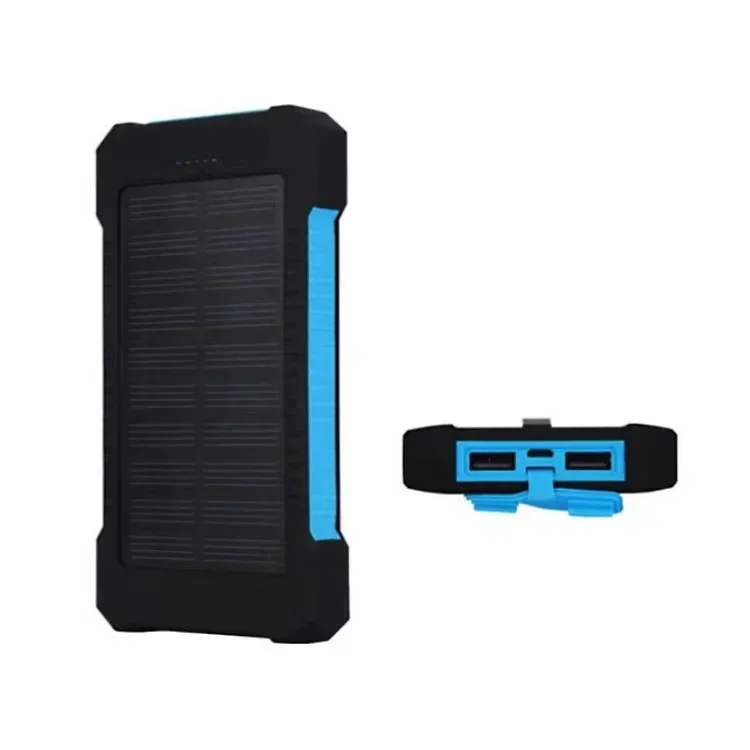 Nieuwe 200Ah Buiten Draagbare Solar draagbare stroombron Waterdichte USB kompas Externe Oplader voor IPhone Samsung huawei xiaomi