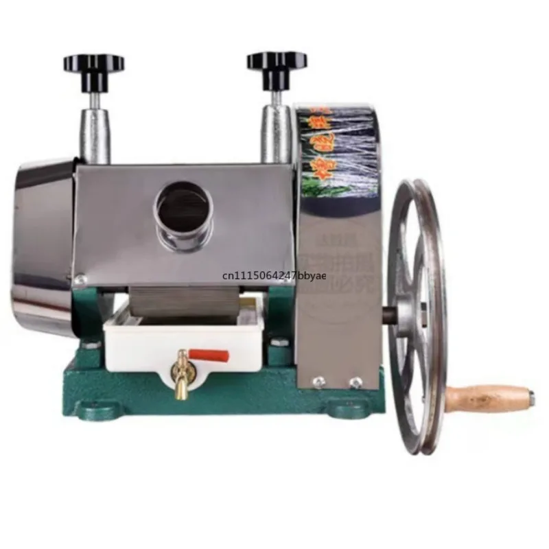 For ZX‑100 Manual Sugarcane Juicer Machine 50kg/H Stainless Steel Commercial Juice‑Slag Separation Cane Squeezer Crusher Press