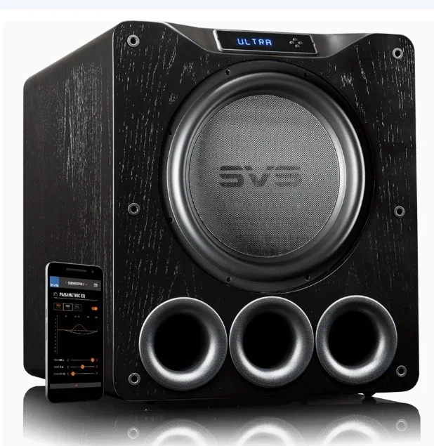 American SVS ound custom series SB16Ultra active subwoofer PB16Ultra home theater speakers