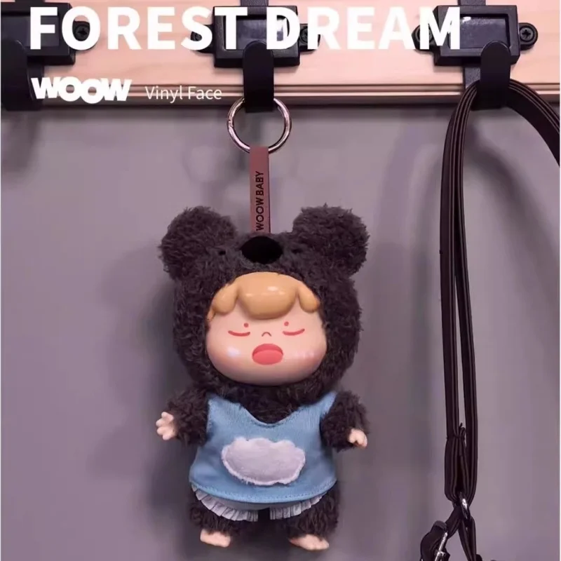 دمية وجه من الفينيل من سلسلة Woow Forest Dream، صندوق أعمى لطيف مصنوع يدويًا، لعبة هدية مفاجئة عصرية من الجيل الأول