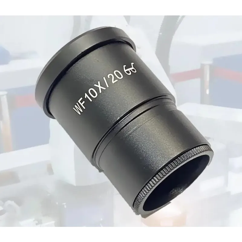 Microscope eyepiece WF10X/20 WF10X/22 WF20X/10 WF20X/12 high eye point wide-angle eyepiece interface 30mm WF10X