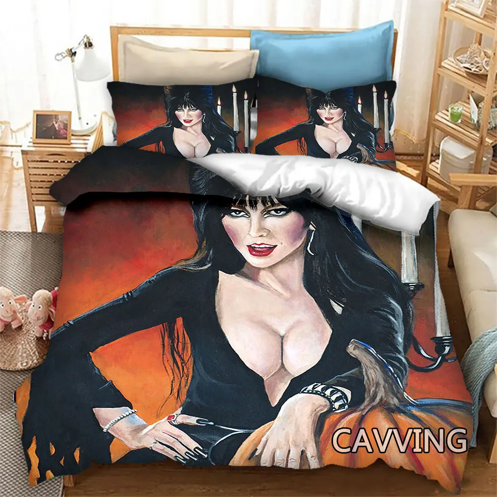 E-Elvira Mistress  3D Bedding Set Duvet Covers & Pillow Cases Comforter Quilt Cover Home Textile (US/EU/AU Sizes)   K02