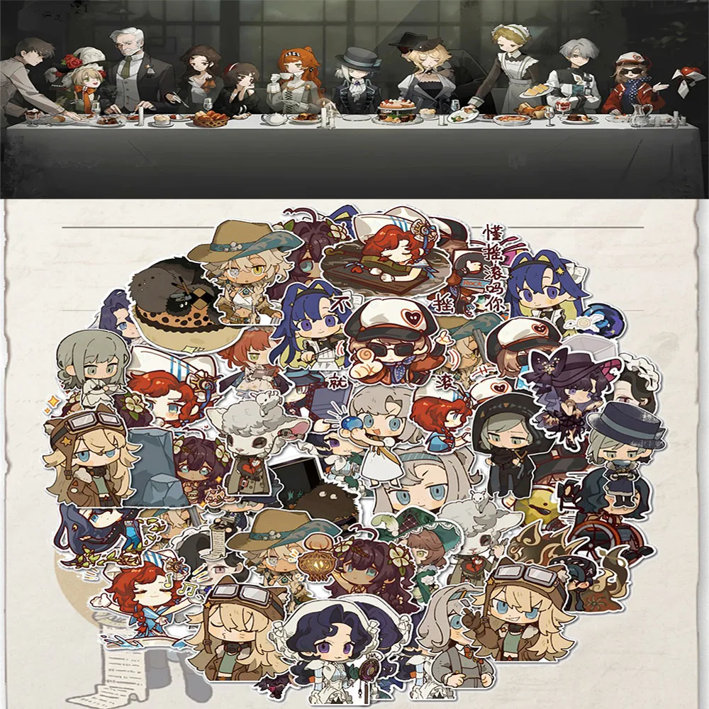 Vintage Style Anime Character Stickers Waterproof Vinyl Decals For Laptop Water Bottle Phone Case DIY Decor
