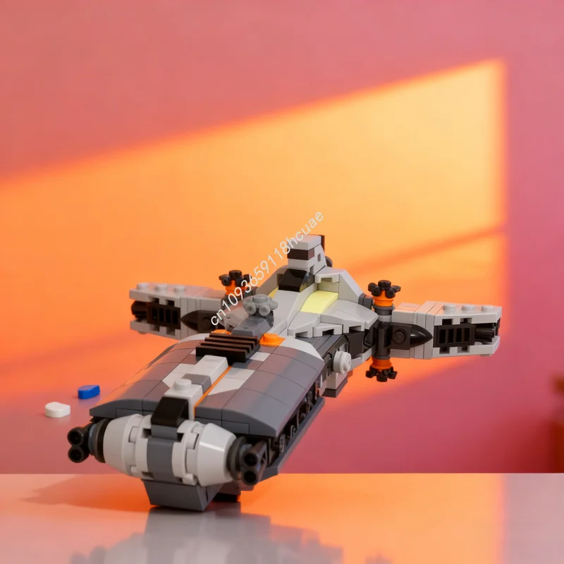 

418 шт. MOC Pelta Class штурмовой корабль Звезда боевая модель строительные блоки игрушка сборка идея образование рождественские подарки кирпич дети