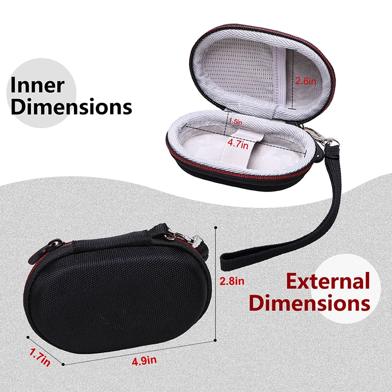 LTGEM EVA Hard Case for Ledger Nano X/Nano S/Nano S Plus Crypto Hardware Wallet Carrying Storage Bag