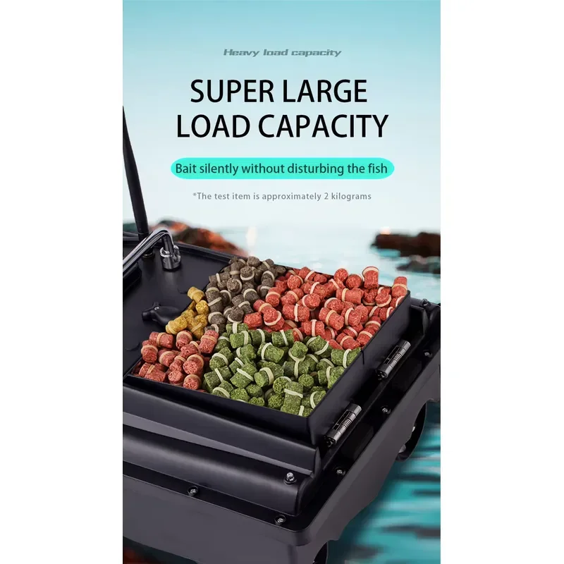 Fishing Bait Boat Carp Fishing Intelligent Remote Control Automatic Return Fish Finder Boat GPS Point Fishing Bait Boat view 3