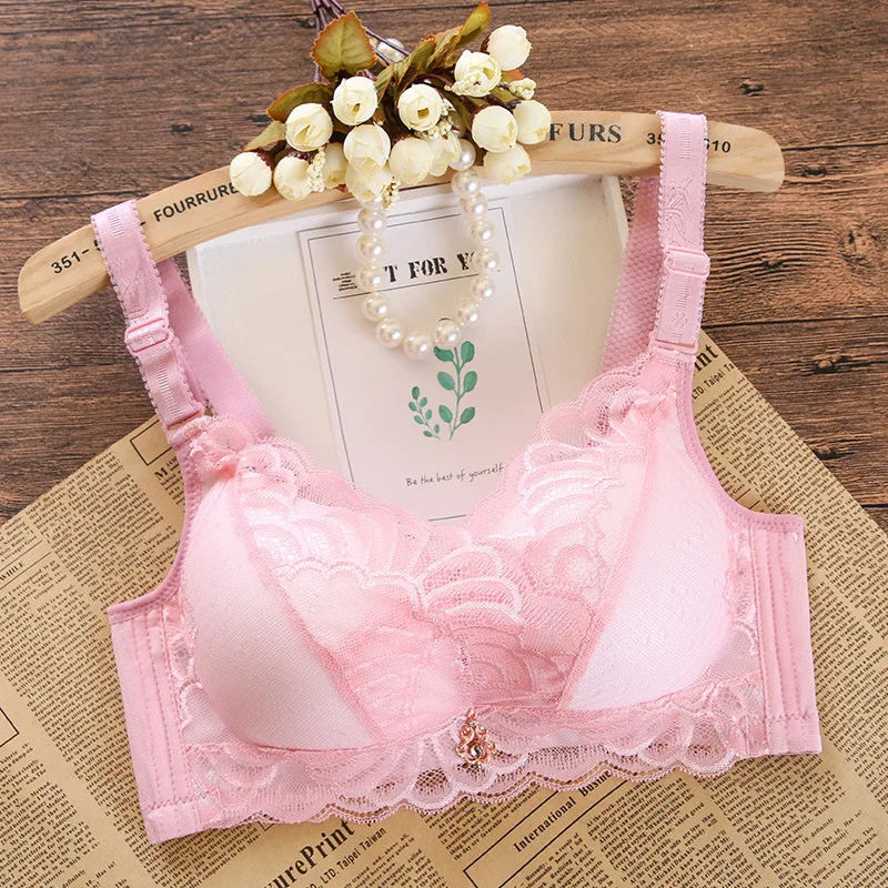 【 Bra+Underwear 】 Non steel rims, strapless, thickened, thin, gathered bra top support, adjustable bra set