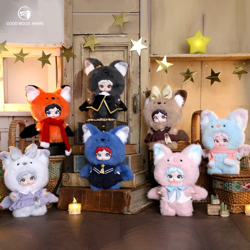 

Puudi Newborn Series Plush Blind Box Collectible Doll Bag Charm Decoration Handmade Figure Gift For Kids Collectors Festival