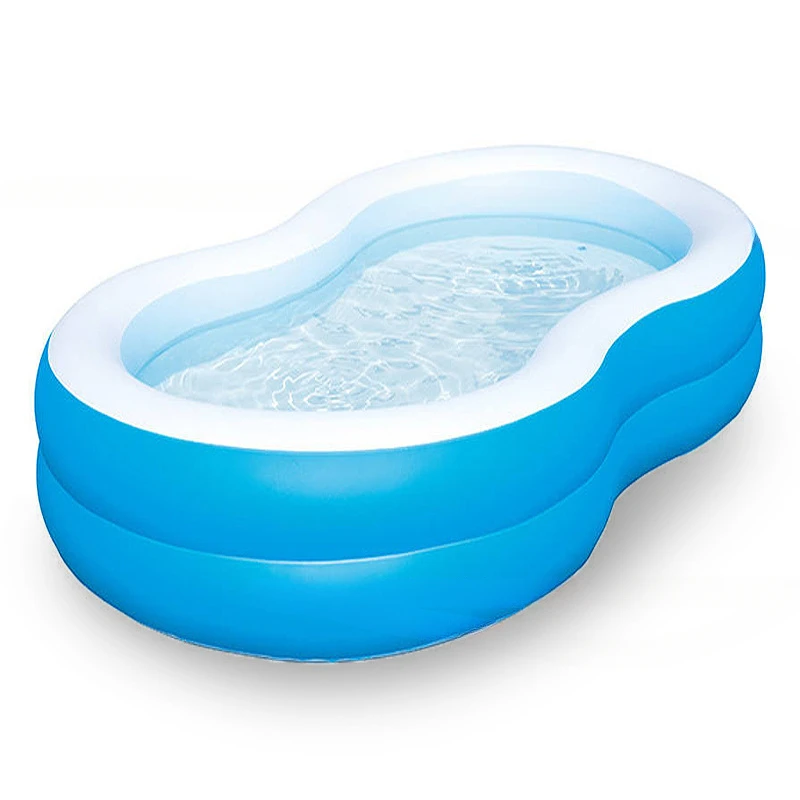 Piscina inflable grande de PVC para exteriores, piscina plegable gruesa para el hogar