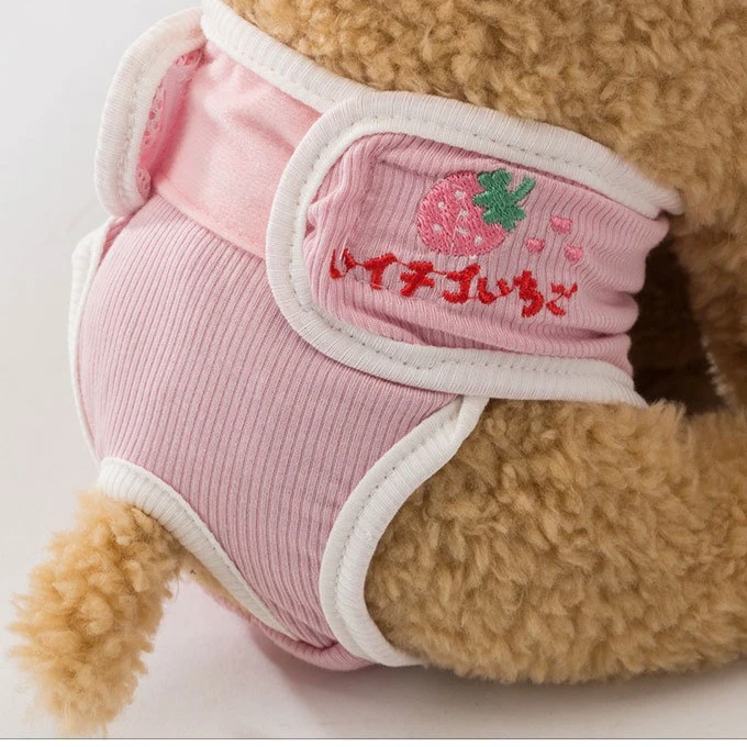 Pet Physiological Pants Dog Cute Hygiene Kecks Female Dog Sanitary Diapers Teddy Period Pants Pet Leak-proof Menstrual Panties