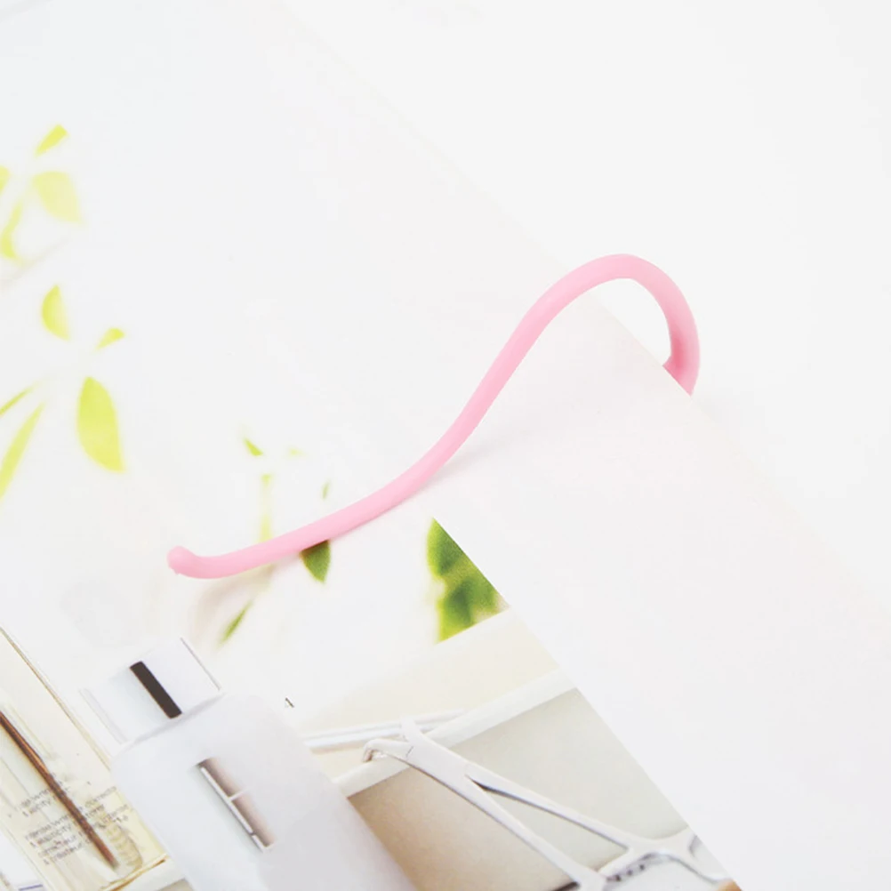

2Pcs Plastic Reading Book Holder Adjustable Angle Hands Free Student Folder Stand Clip Bracket Desk Organizer Study Aid