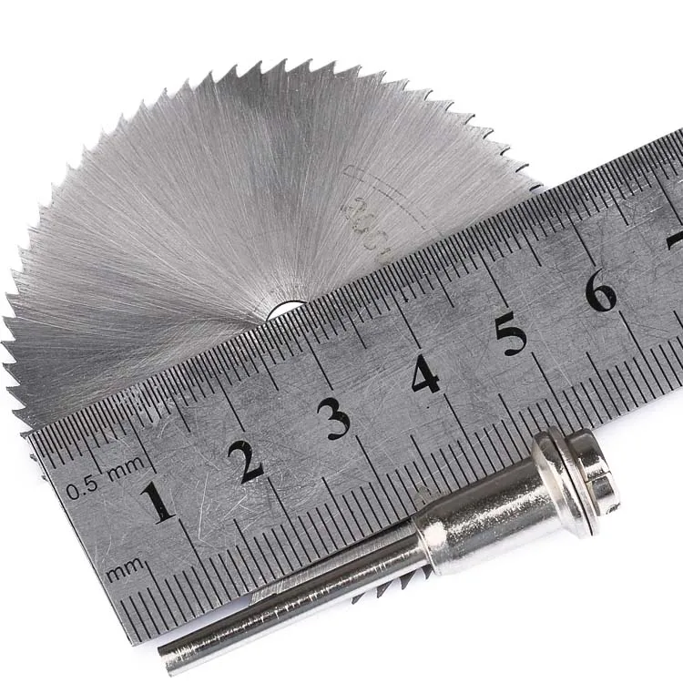 1 Sets 60mm Circular Wood Cutting Saw Blade Discs with Shank Extension Rod for Dremel Rotary tool Mandrel