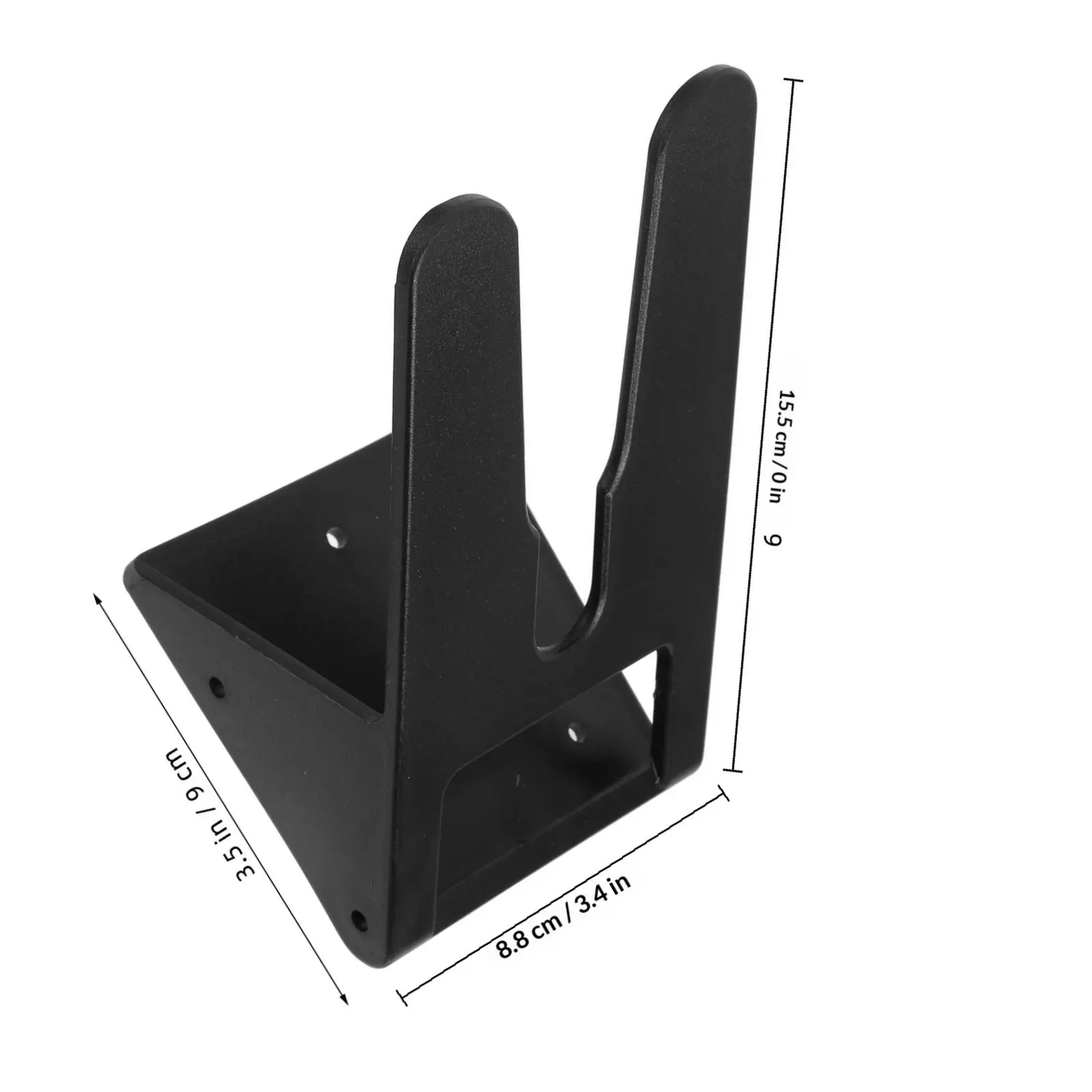 Universal Barcode Scanner Stand Wall Mounted Holder Desk Mount Bracket for Handheld Scanners Efficient Workspace Organizer
