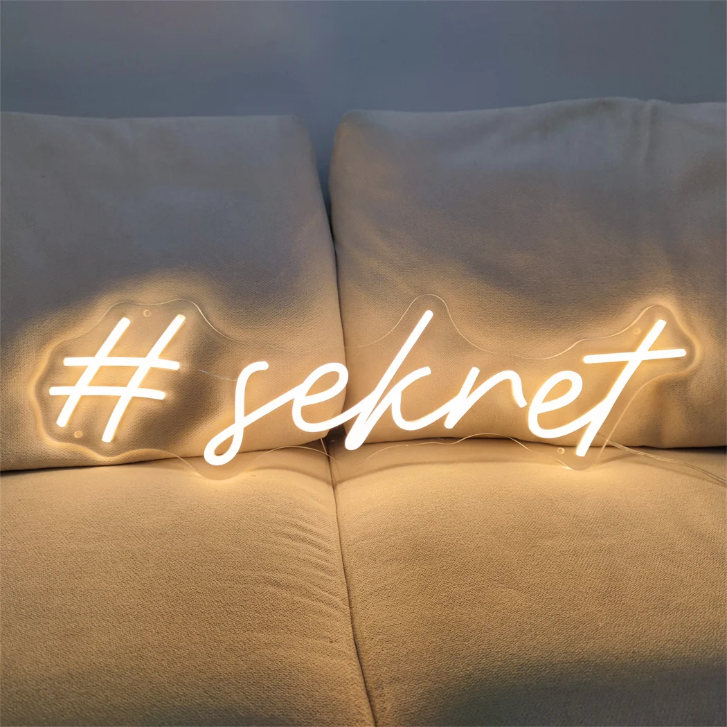 Imagem -04 - Usb Powered Customizável Led Neon Light Custom Neon Sign Wall Decor Nome Design Personalizado Quarto Casamento Presente de Aniversário