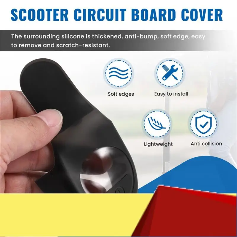 

Electric Scooter Waterproof Silicone Case For Ninebot Es1 Es2 Es4 Dashboard Panel Circuit Board Cover Fixing Scratch Protection-