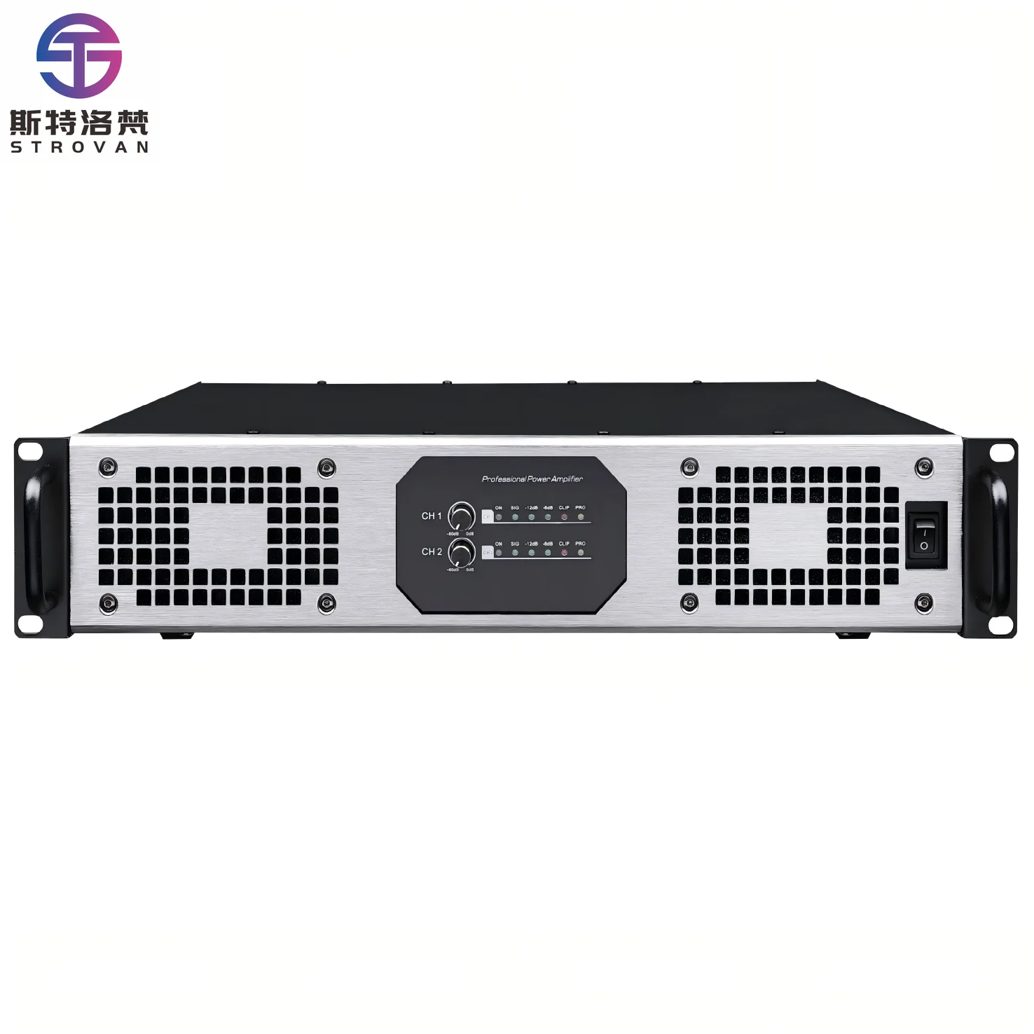 

PR450 Professional Audio Power Amplifier - Indoor/Outdoor High-power Amplifier 8Ohm 450 Watts * 2 channels