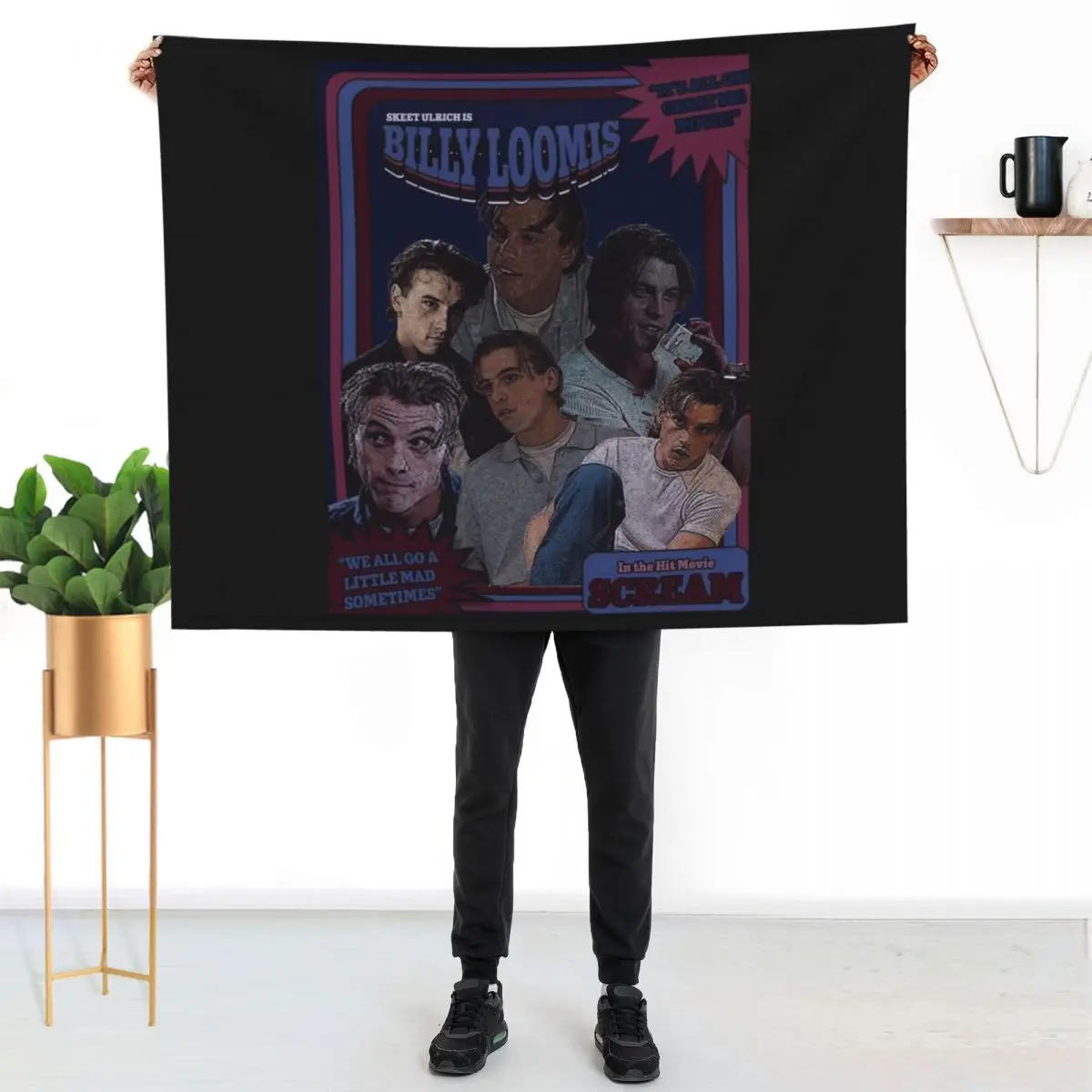 

Billy Loomis Classic Throw Blanket Spring Fall Cozy Throw Blanket for Couch